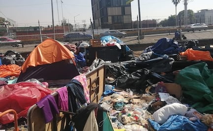 Familias triquis rechazan reubicación en la CDMX; albergue está lleno de basura, denuncian