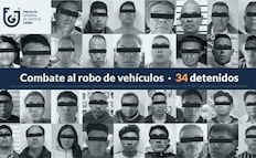 Durante febrero, Fiscalía de CDMX captura a 34 personas por robo de vehículos y autopartes; aumentan cateos y órdenes de aprehensión