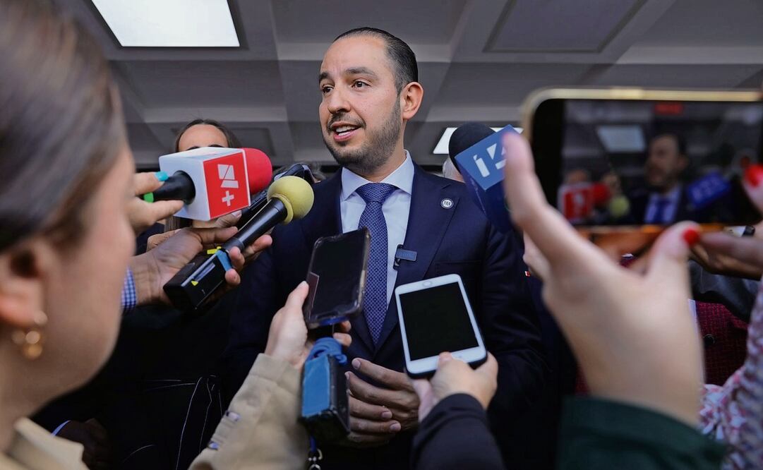 Marko Cortés, dirigente nacional del PAN, dijo que con la actual asignación de curules se están generando cada vez mayores distorsiones en el proceso electoral. Foto: Especial