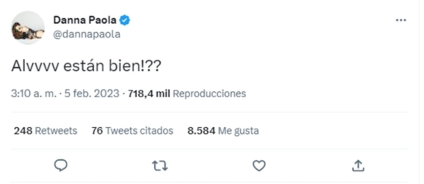 Danna Paola está en Acapulco y así vivió el sismo de esta madrugada 