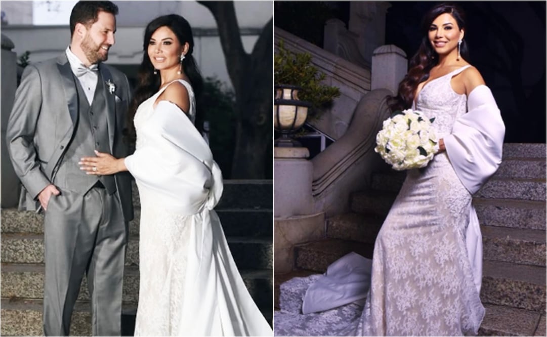 Aleida Núñez contrajo matrimonio con Martin Babilotte.
Fotos: Instagram, vía @aleidanunez