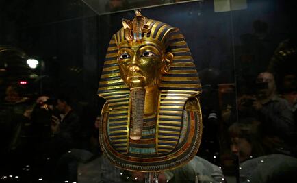 Culmina restauración de la máscara de Tutankamón