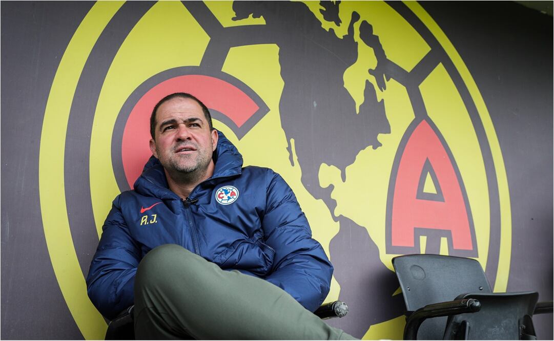 André Jardine, técnico del América. FOTO: Gabriel Pano - EL UNIVERSAL