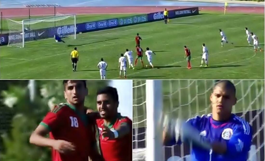 México opened the score, but was unable to keep Morocco from scoring. (Photo: SPECIAL)