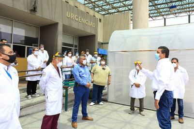 Tamaulipas pone en marcha dos hospitales para atender a pacientes graves por coronavirus