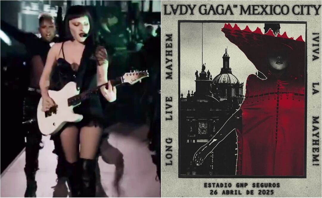 Lady Gaga visitará nuestro país a finales de mel, el 26 y 27 de abril, para ofrecer un concierto en el Estadio GNP Seguros.
Fotos: X e Instagram