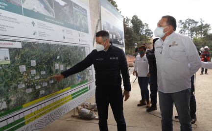 Murat supervisa construcción de autopista Mitla-Tehuantepec II en Oaxaca