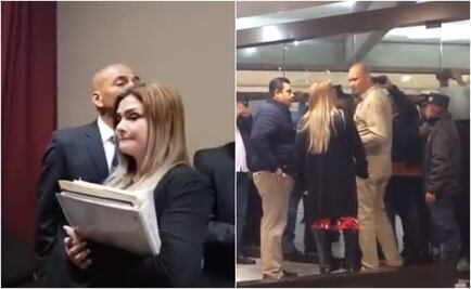 Diputada panista se enfrenta con elementos de seguridad del Congreso de Veracruz