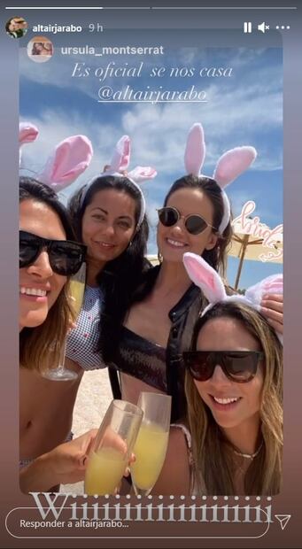 Altair Jarabo se compromete con empresario casi 20 años mayor que ella