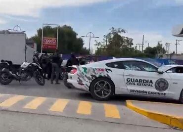 Detienen a policía estatal por supuesta extorsión en San Luis Potosí; reportan altercado entre elementos