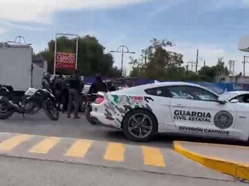 Detienen a policía estatal por supuesta extorsión en San Luis Potosí; reportan altercado entre elementos