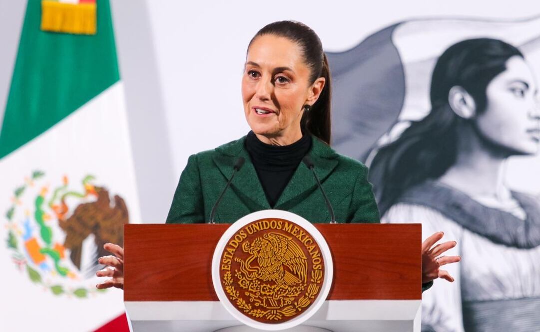 Conferencia matutina de la presidenta Claudia Sheinbaum. Foto: Axel Sánchez / EL UNIVERSAL