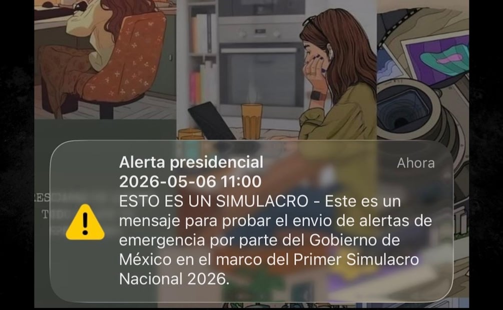 Alerta sísmica en celulares funcionó en simulacro; sistema alcanzó 95% de cobertura nacional. Foto: Captura de pantalla