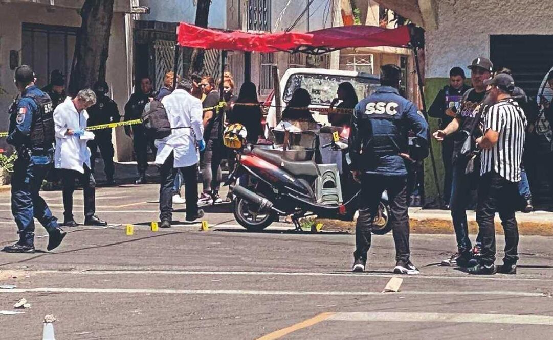 Tras disparar en al menos nueve ocasiones, los atacantes huyeron. Foto: Valente Rosas / EL UNIVERSAL 