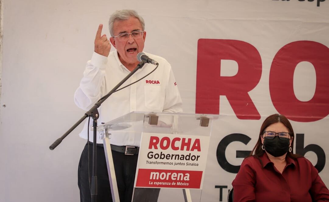 Rocha Moya dio respuesta a los videos divulgados en los que los empresarios hacen públicas sus preferencias por el candidato a gobernador de la coalición PRI-PAN-PRD. Foto: Especial