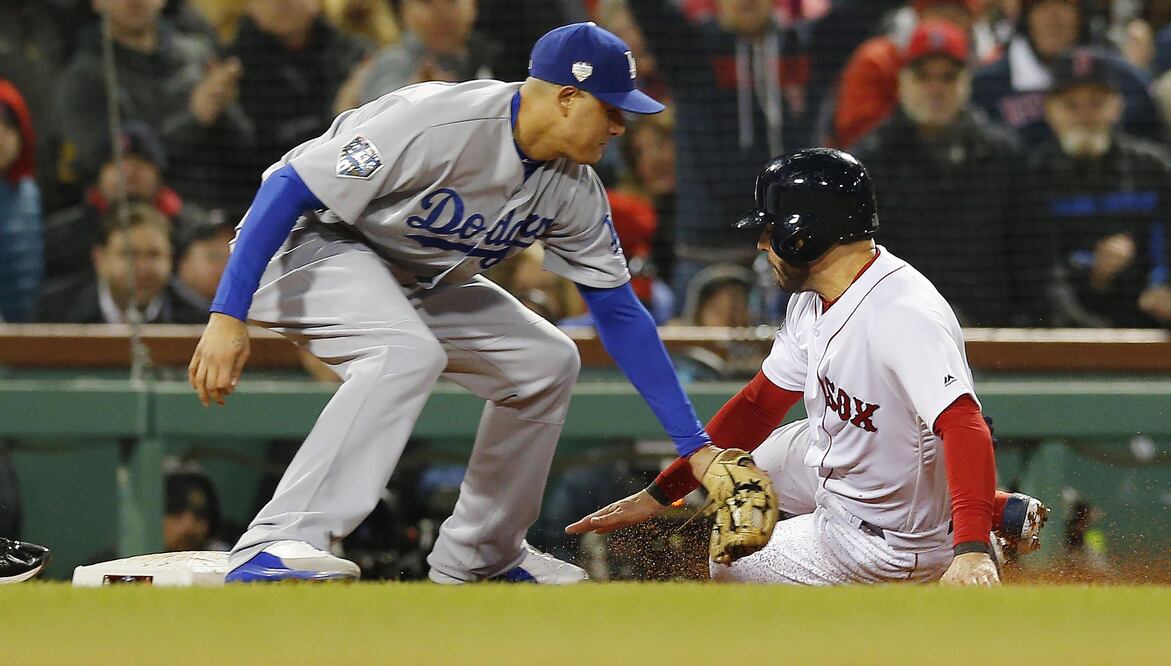 Dodgers vs Red Sox. Foto: EFE