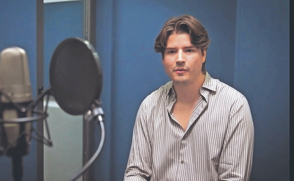 Emilio Treviño, voz habitual de Timothée Chalamet. Foto: Cortesía Jorge Porras