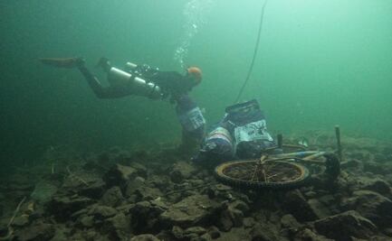 En los últimos 3 años se han extraído 12 toneladas de basura de cenotes en Yucatán 