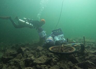 En los últimos 3 años se han extraído 12 toneladas de basura de cenotes en Yucatán