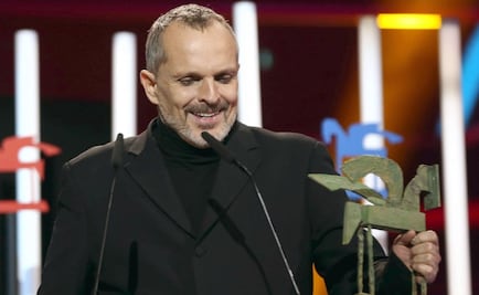 Miguel Bosé recibe Premio Ondas a la Trayectoria Musical