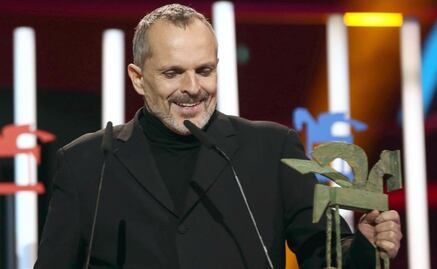 Miguel Bosé recibe Premio Ondas a la Trayectoria Musical