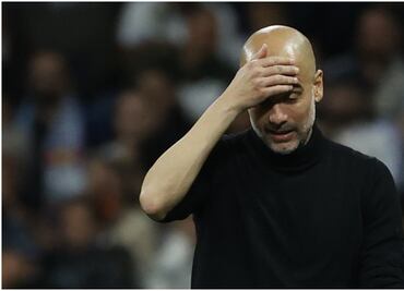 Pep Guardiola tras perder ante el Real Madrid, “el futbol es imprevisible”