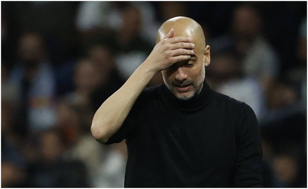 Pep Guardiola tras perder ante el Real Madrid, “el futbol es imprevisible” / FOTO: EFE