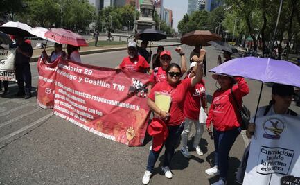 Este sábado, docentes de la CNTE se manifestarán en las estaciones del Metro de la CDMX; alistan protestas para el fin de semana