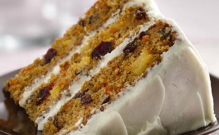 #RECETA Pastel de zanahoria con crema de mezcal