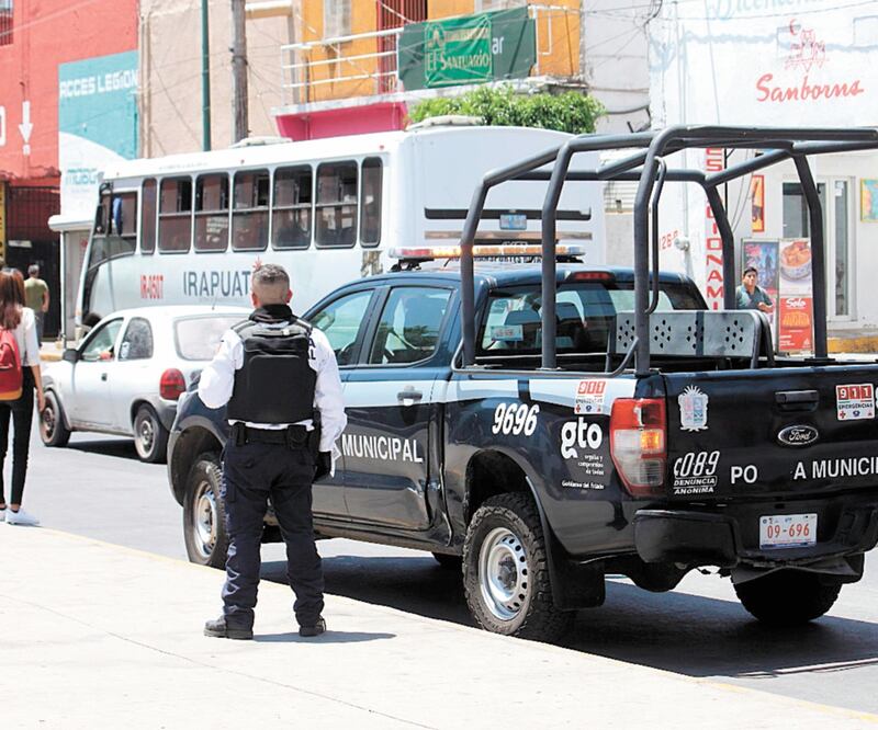 Las autoridades de Irapuato reconocieron que hay temor en la Policía Municipal, tras el asesinato de tres de sus elementos. ESPECIAL