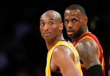 Disputan última batalla LeBron y Kobe