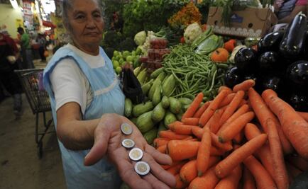 Inflación baja 0.35% en primera quincena de abril; su menor nivel en 14 meses