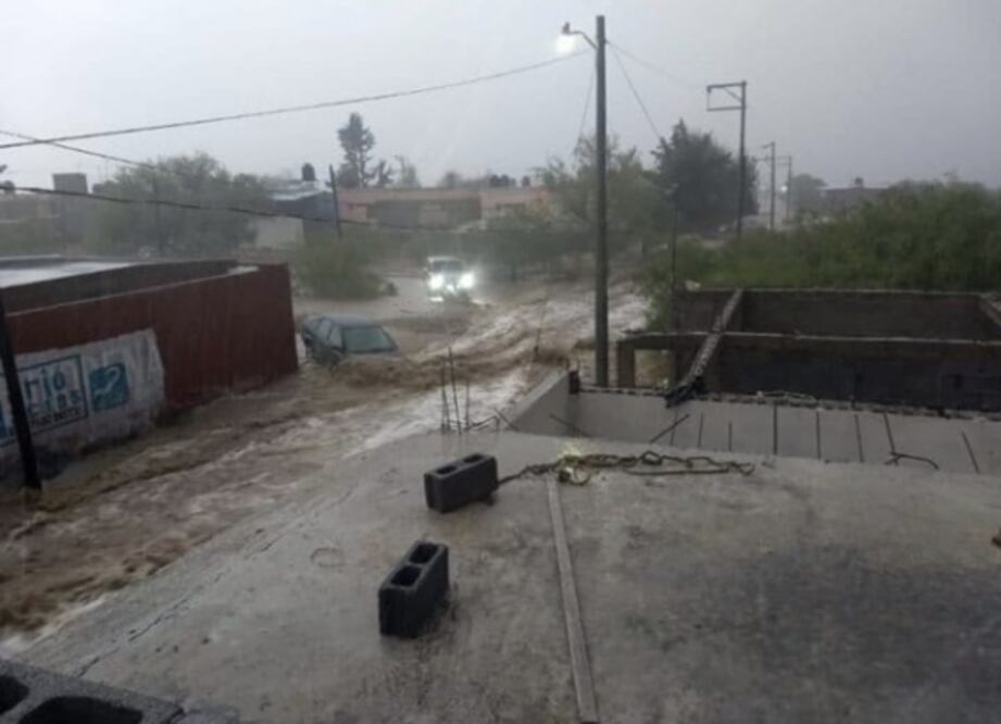 Imagen ilustrativa de inundación por lluvias. Foto: EL UNIVERSAL