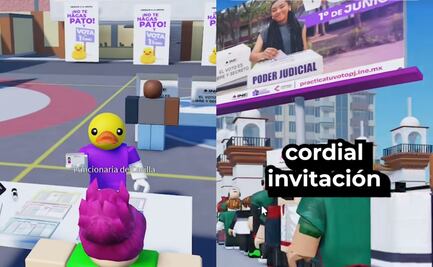 Elección Judicial 2025: aprende cómo votar este 1 de junio; el INE lo explica con un juego en Roblox