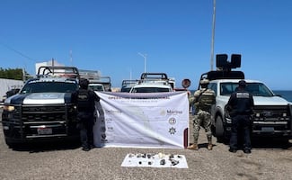 Retiran cámaras ilegales en Mulegé, BCS; presuntamente, eran usadas para el monitoreo de corporaciones de seguridad