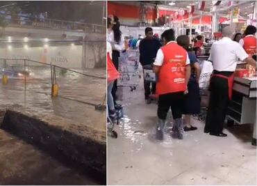 Lluvias de este martes afectaron así a Periférico, Cuatro Caminos y Plaza Toreo
