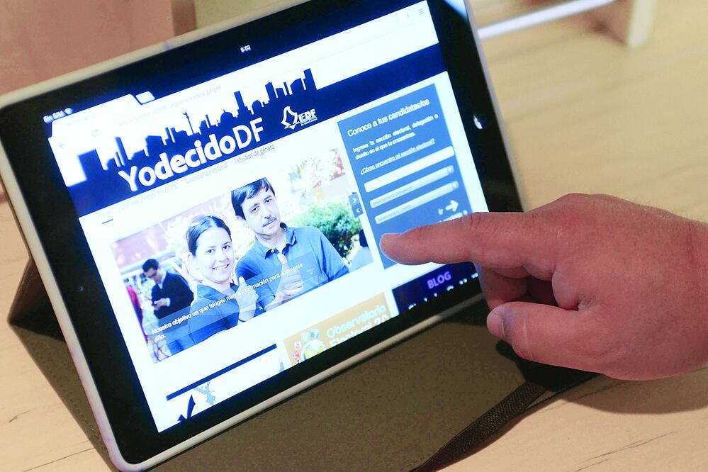 El Observatorio Ciudadano YoDecidoDF fue impulsado para brindar información sobre los perfiles de las y los candidatos capitalinos (ESPECIAL)