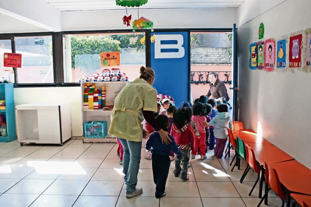 Las estancias tienen capacidad para atender a 2 mil 106 niños con 43 días de nacidos hasta los cuatro años de edad. Foto: EL UNIVERSAL