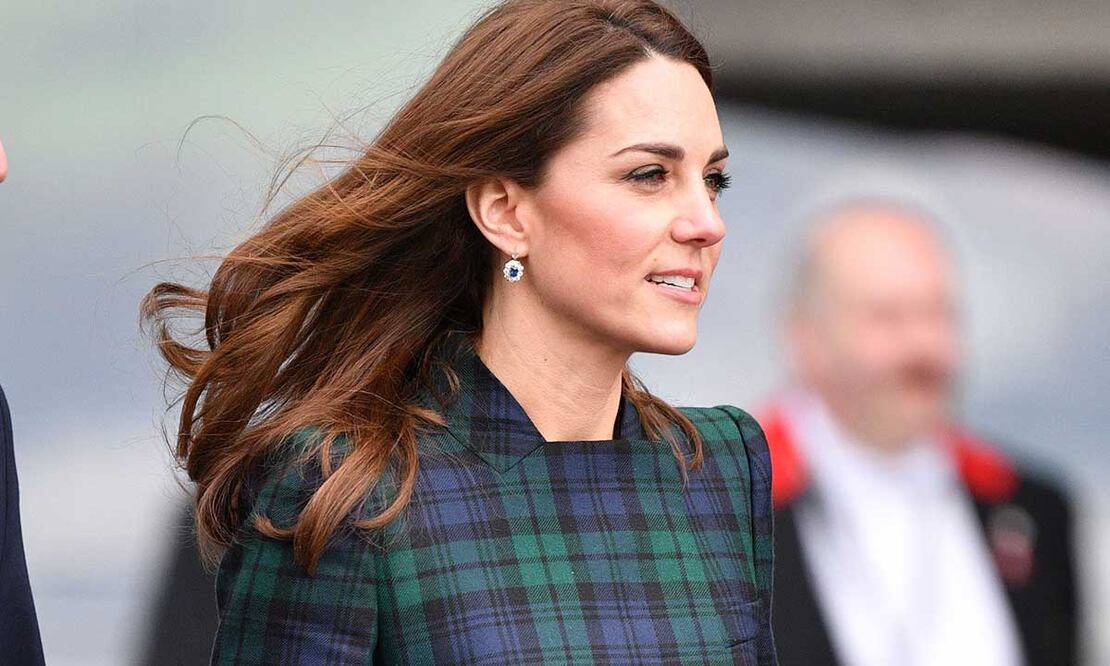 Kate Middleton luciendo radiente