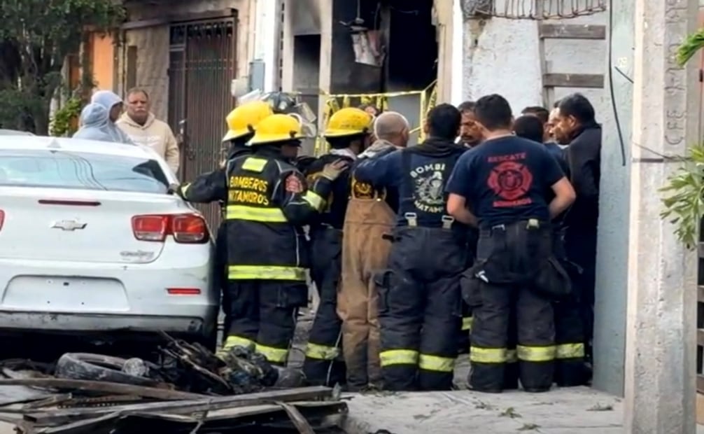 Tragedia en Matamoros: mueren 5 integrantes de una familia en incendio. Foto: Especial
