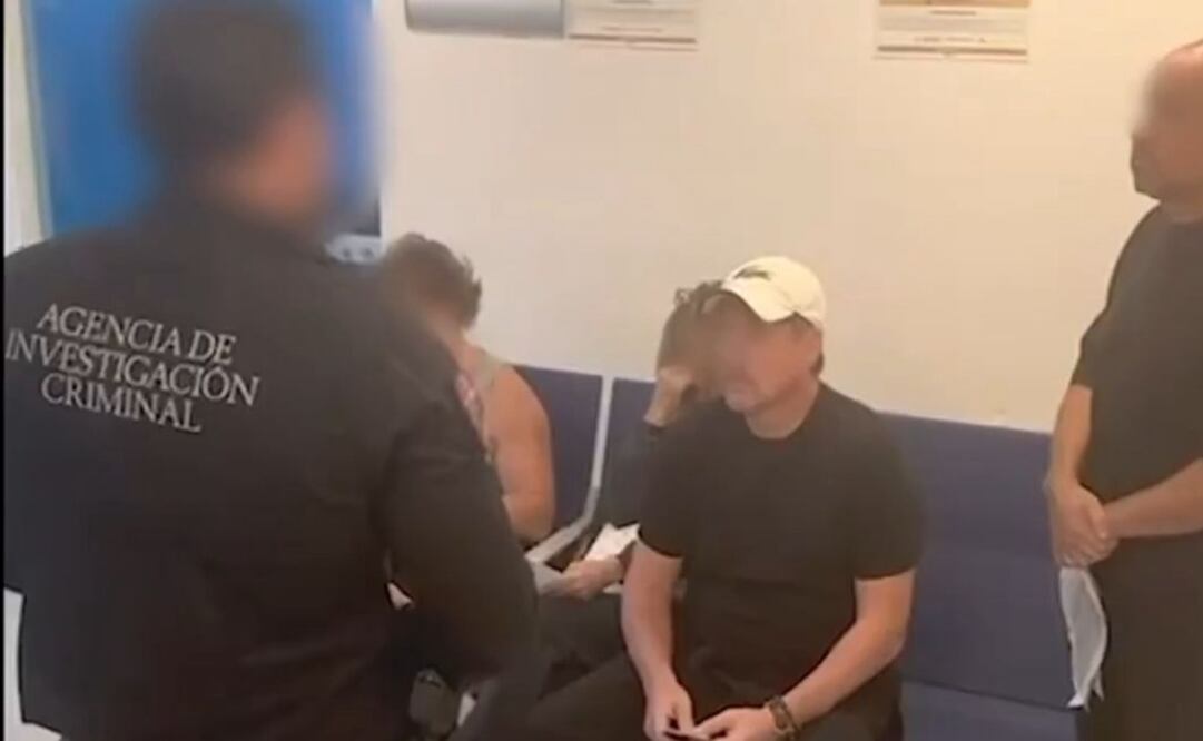 "Lord Pádel" venía de Alemania cuando fue detenido en Cancún. Foto: Especial