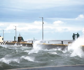 Frente frío 41 deja daños en la entidad