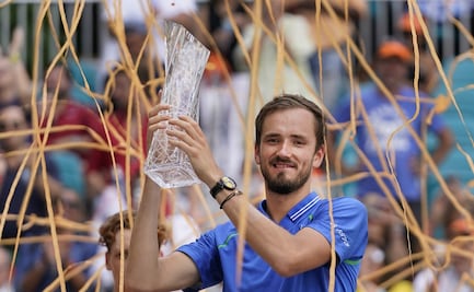Daniil Medvedev ganó el Masters 1000 de Miami por primera vez