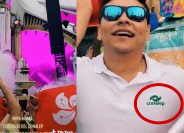 De Conalep para el mundo: exalumno presume uniforme en Tomorrowland