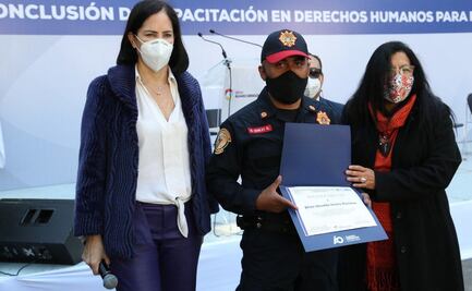 Policías de ‘Blindar ÁO’ concluyen capacitación en derechos humanos 