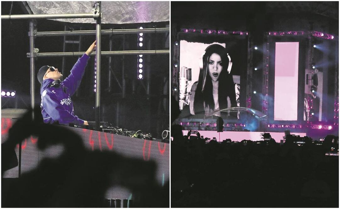 A pesar de fallar el audio en ciertas zonas, la tiradera de la colombiana resonó a lo alto. Fotos: Carlos Mejía/ EL UNIVERSAL