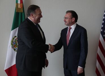 Videgaray y Pompeo revisan la relación México - EU