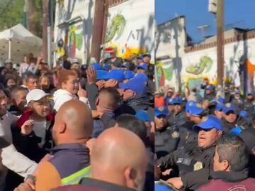 VIDEO Detienen a líder comerciante, tras enfrentamiento con policías; ambulantes se oponen a reordenamiento