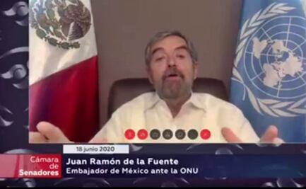 México tiene mucho que ofrecer al mundo, dice Juan Ramón de la Fuente a senadores