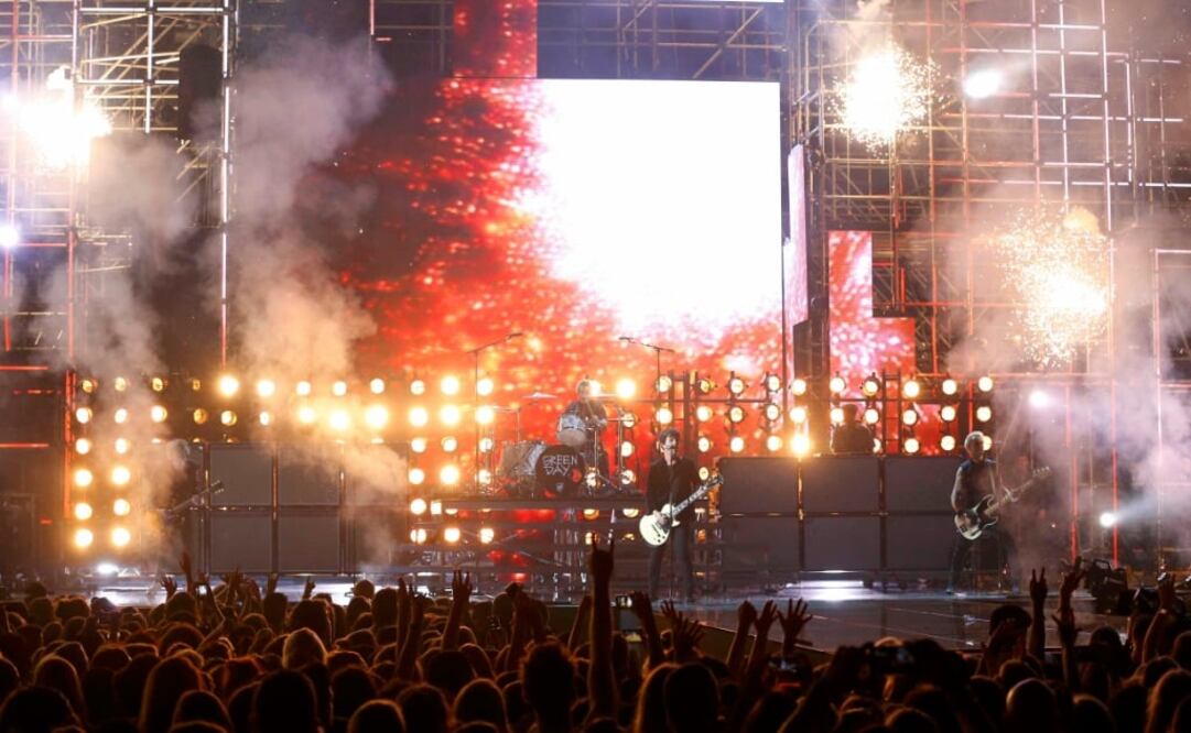 Green Day obtuvo el Premio Icono Global FOTO: REUTERS